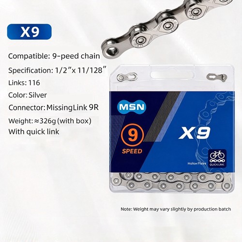 Speed chain silver - 9,