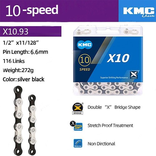 Speed chain x10 silver - x10, 116